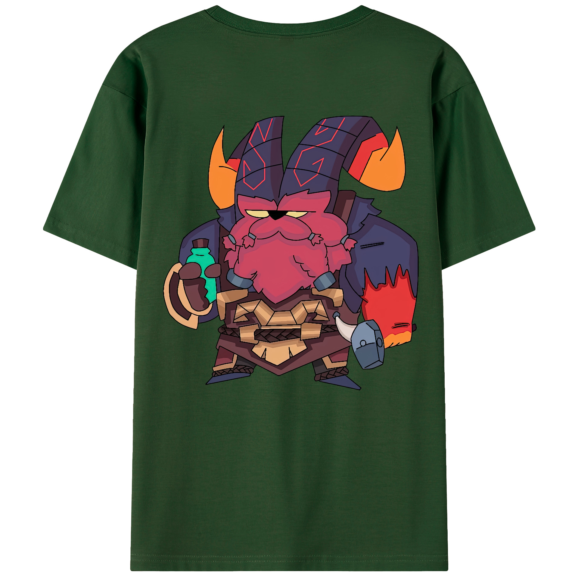 リーグ・オブ・レジェンド League of Legends LOL 綿100％半袖Tシャツ（背面プリント）